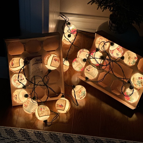 1970 Christmas Lights Glass Illuminated Lot of two boxes - Picture 14 of 16